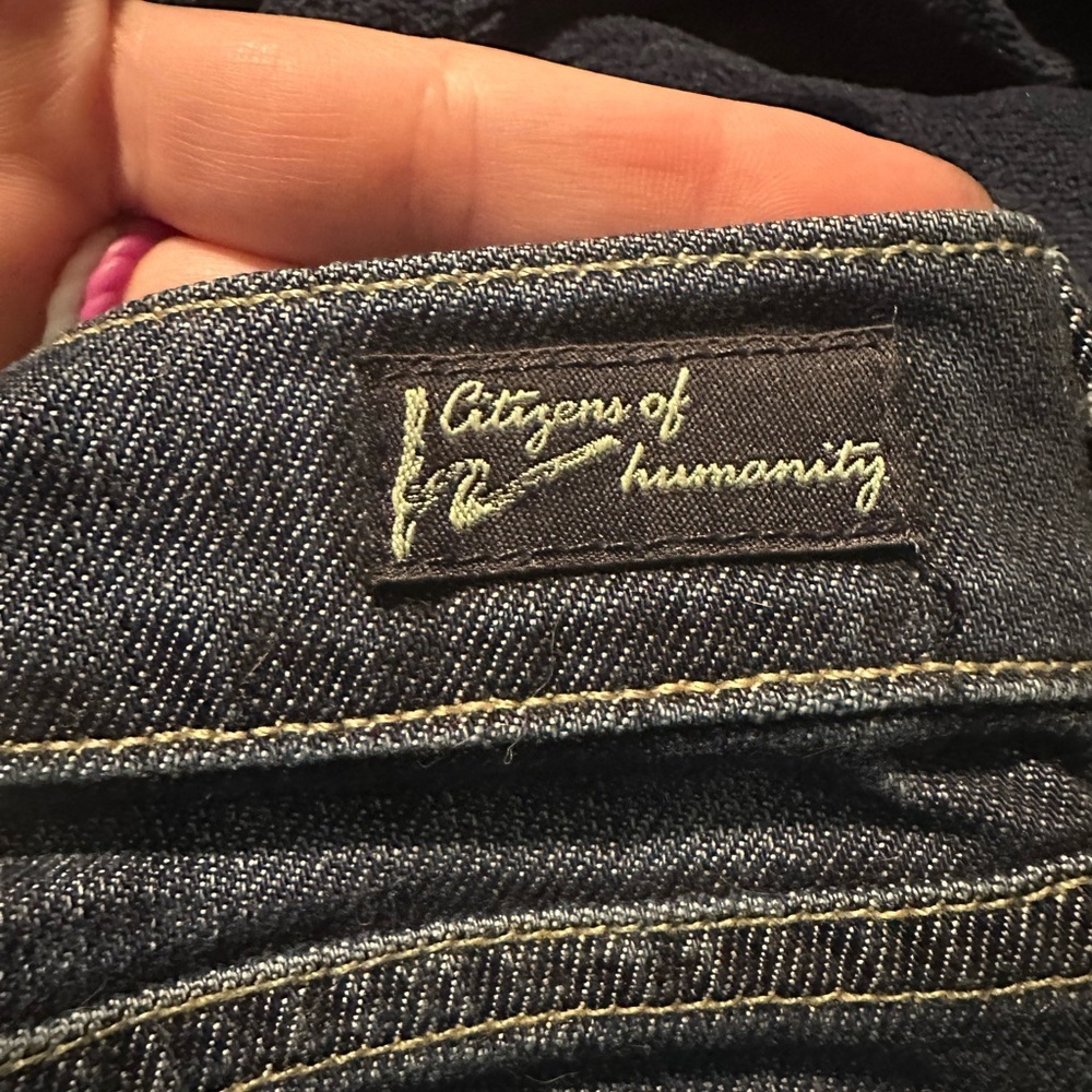 (9)Citizens of humanity •kelly#063•stretch•Low waist cropped•size 26•EUC - Picture 7 of 13